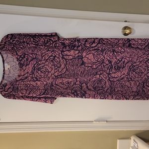 Beautiful NWT Lularoe Julia dress and Shirley cover up